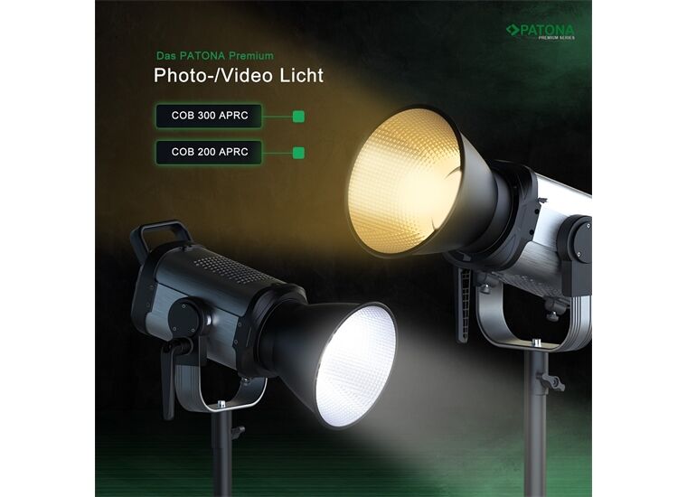 Patona Leuchte COB-300 APRC APP