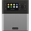 SONORO Stream DAB+ / Internetradio Oak-Silbergrau