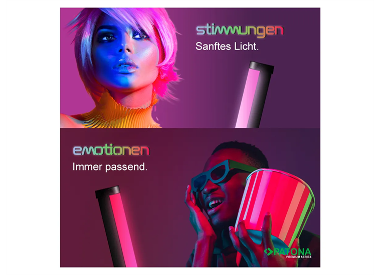 Patona LED Stab-Leuchte Dynamic 21