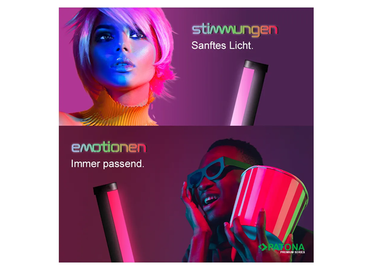 Patona LED Stab-Leuchte Dynamic 21