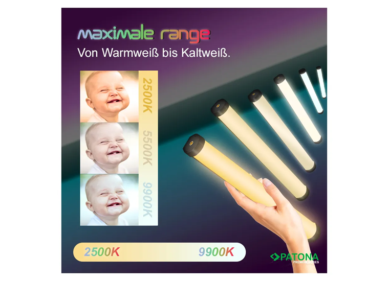 Patona LED Stab-Leuchte Dynamic 21