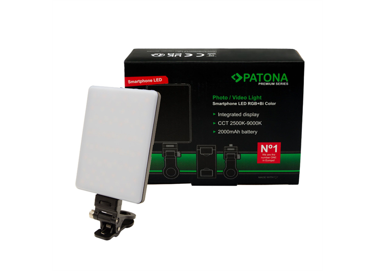 Patona LED-Smartphone RGB/Bi Color Licht