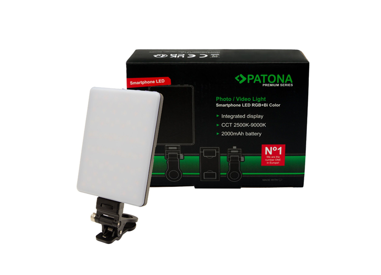 Patona LED-Smartphone RGB/Bi Color Licht