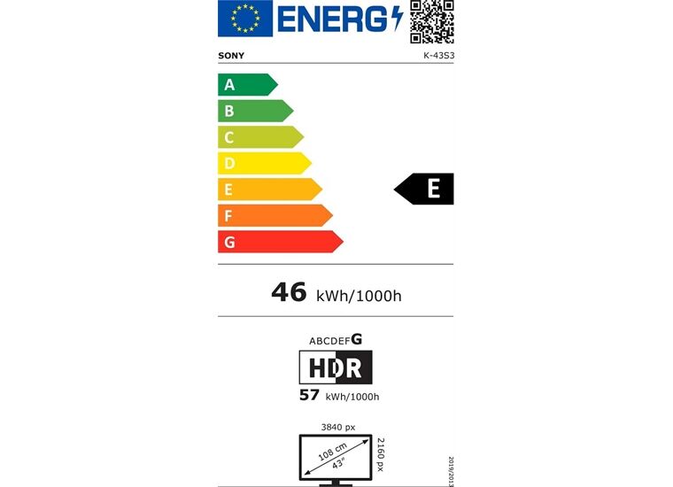 Sony K-43 S 39 BAEP 4K mit Google-TV