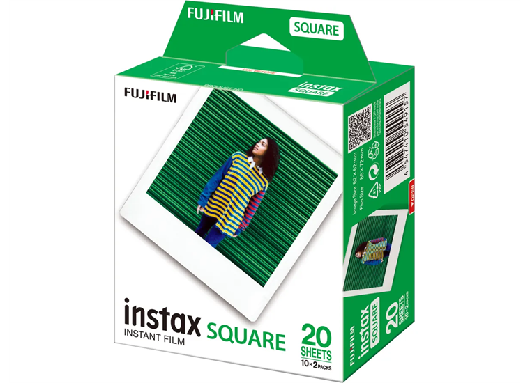Fujifilm Instax SQUARE 2 x 10 photos