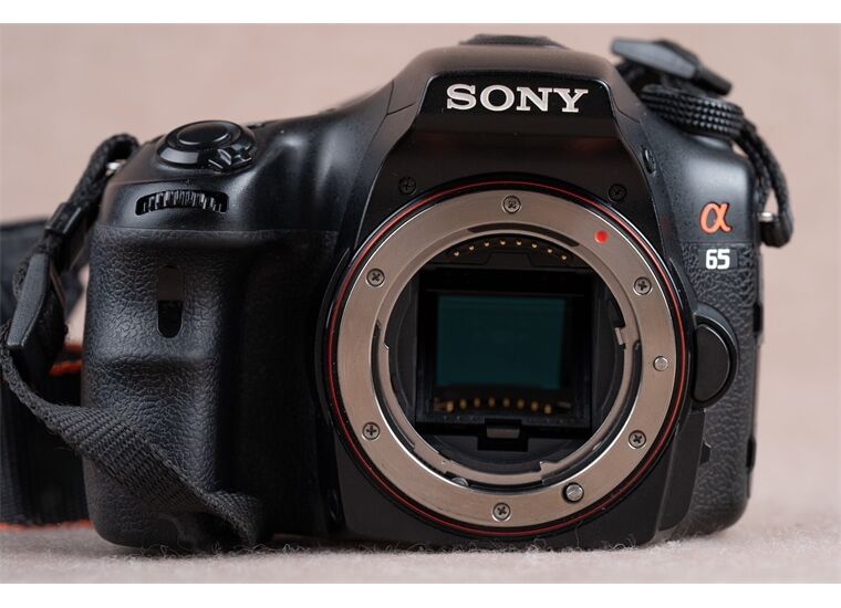 Occasion Sony Alpha 65V mit SAL18-55mm