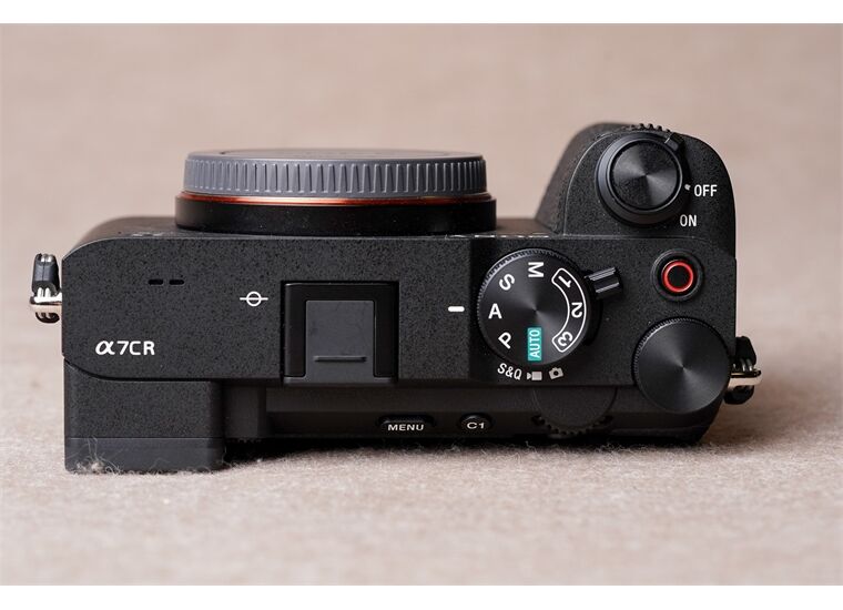 Occasion Sony Alpha 7CR schwarz Gehäuse