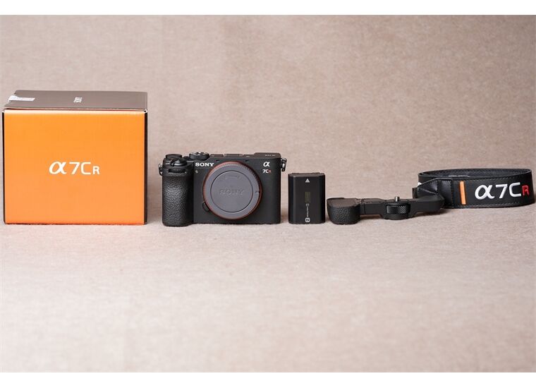 Occasion Sony Alpha 7CR schwarz Gehäuse