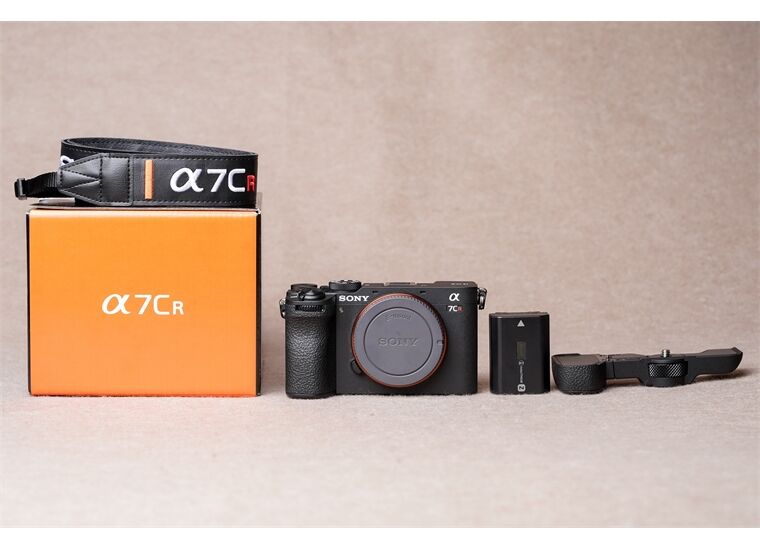 Occasion Sony Alpha 7CR schwarz Gehäuse