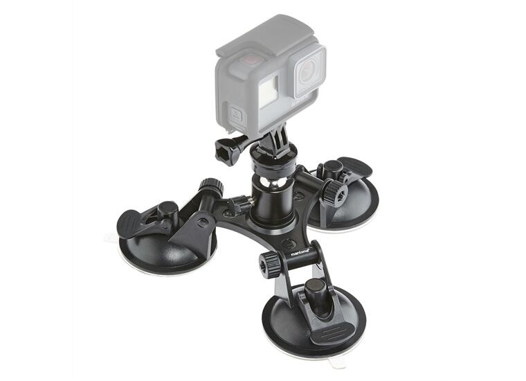 Mantona Saugnapfhalterung L GoPro 3-Bein