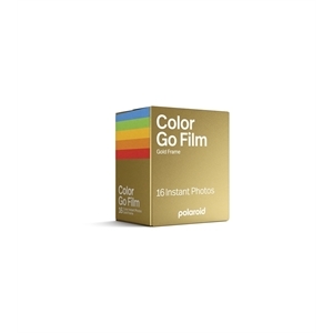 Polaroid Go Color Film Gold Frame Edition Double Pack x16