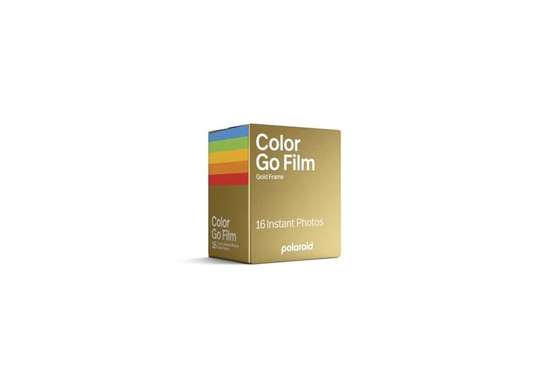 Polaroid Go Color Film Gold Frame Edition Double Pack x16