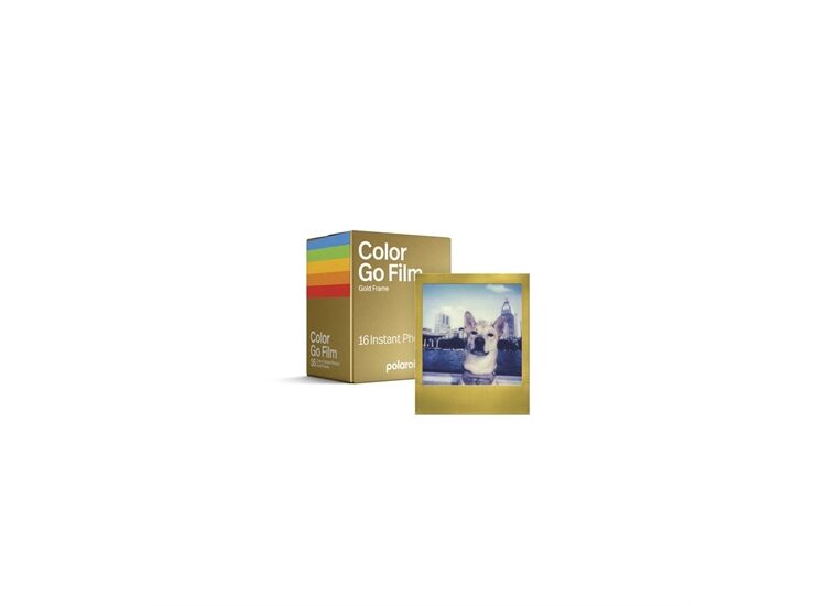 Polaroid Go Color Film Gold Frame Edition Double Pack x16