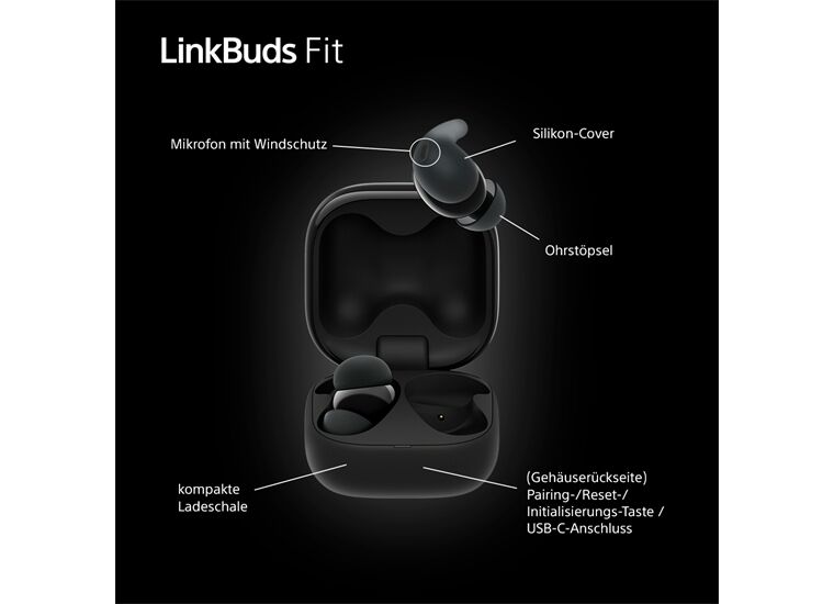 Sony WF-LS910 NB Link Buds Wireless-BT-Kopfhörer