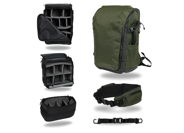 Compagnon Adapt Backpack 25L Rucksack V2 Komploettset