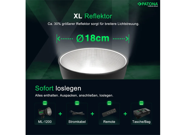 Patona Premium LED 120W COB ML-1200