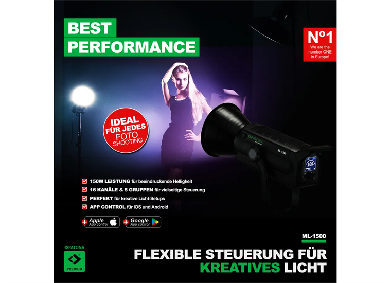 Patona Premium LED Light ML-1500