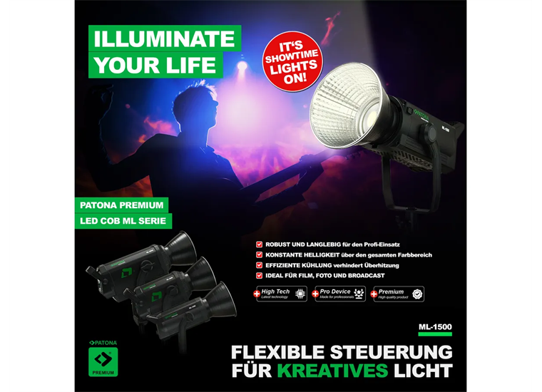Patona Premium LED Light ML-1500