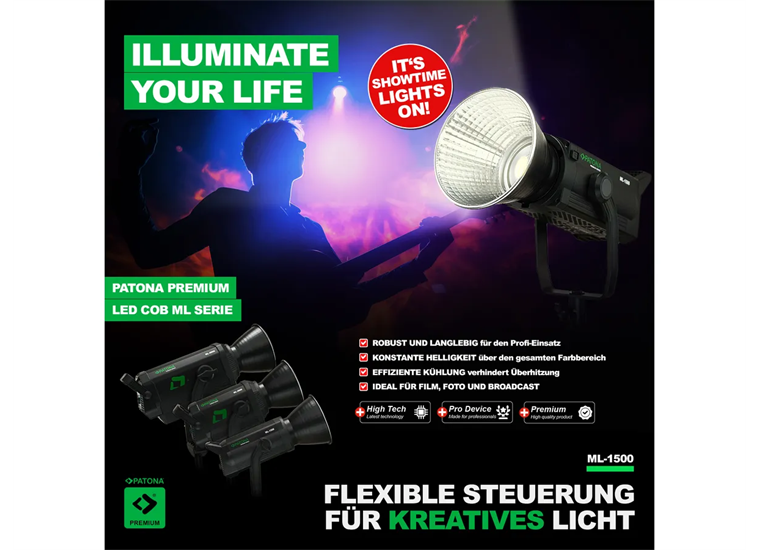Patona Premium LED Light ML-1500