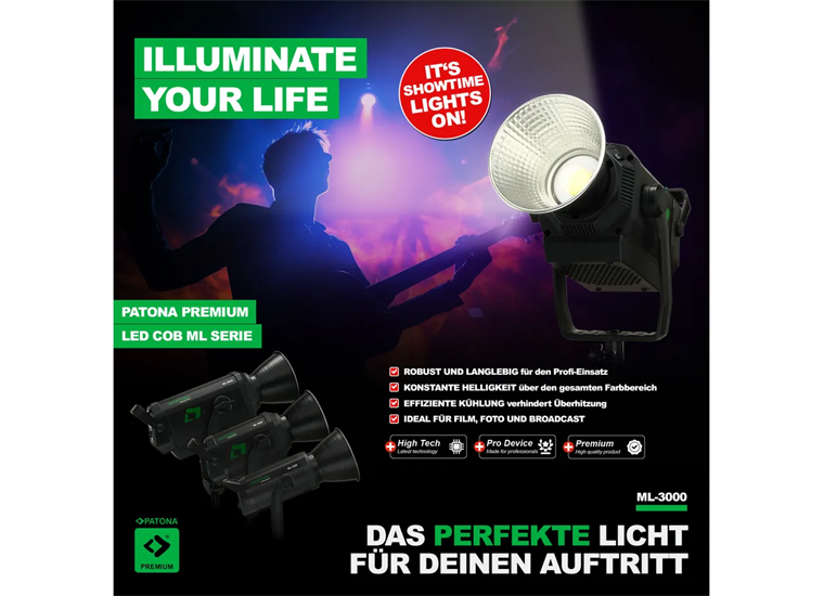 Patona Premium LED Light ML-3000