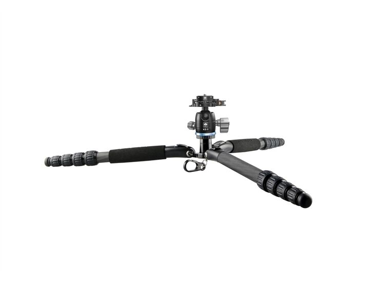 Sirui T-024SK+KS-5 Traveler Stativ Carbon mit Kopf
