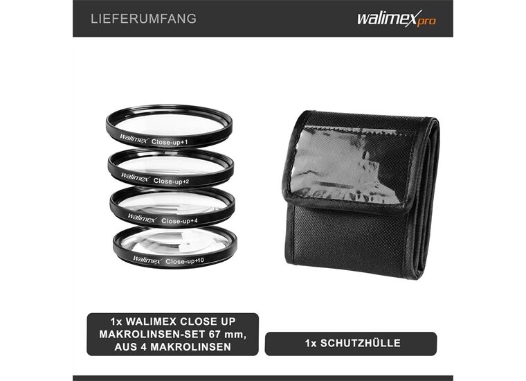 Walimex Mokrolinsen-Set 67mm