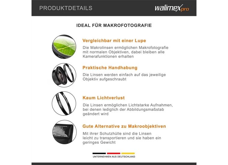 Walimex Mokrolinsen-Set 67mm