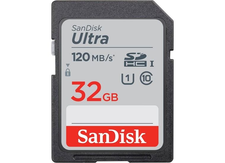 SanDisk SDHC-Card 32GB 120MB/s