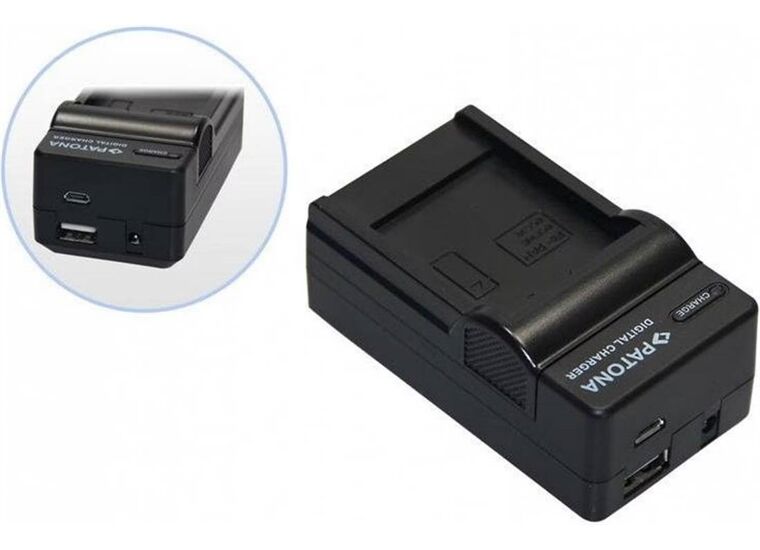 Patona BC-TRX 4in1 Ladegerät für NP-BX1 Akku