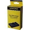Patona Ladegerät Dual USB für Sony NP-BN1