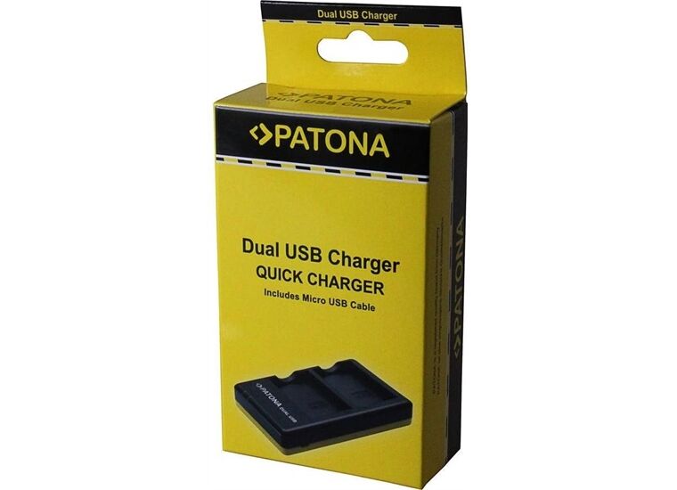 Patona Ladegerät Dual USB für Sony NP-BN1