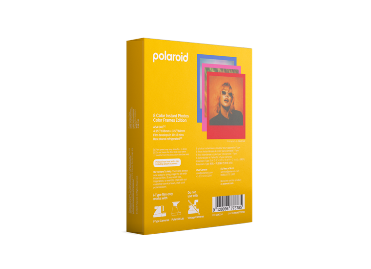 Polaroid Color Film i-Type Color Frames Editions 8 Photos