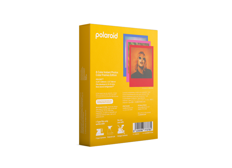 Polaroid Color Film i-Type Color Frames Editions 8 Photos