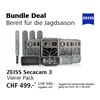 Zeiss Secacam 3 Wildkamera 4-er Bundle