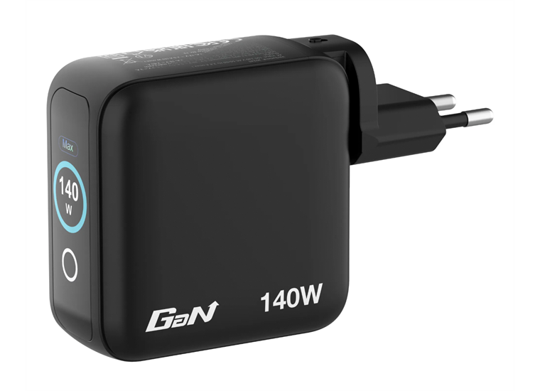 Verbatim Mini GaN Charger 140W Display