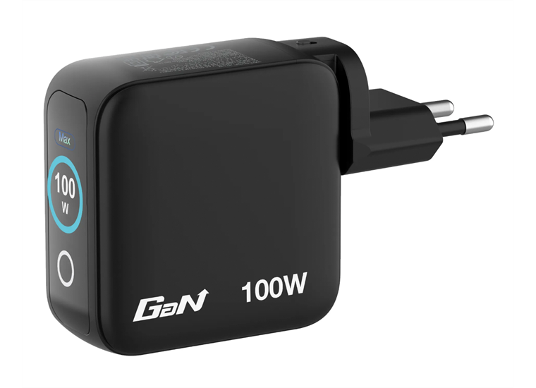 Verbatim Mini GaN Charger 100W Display