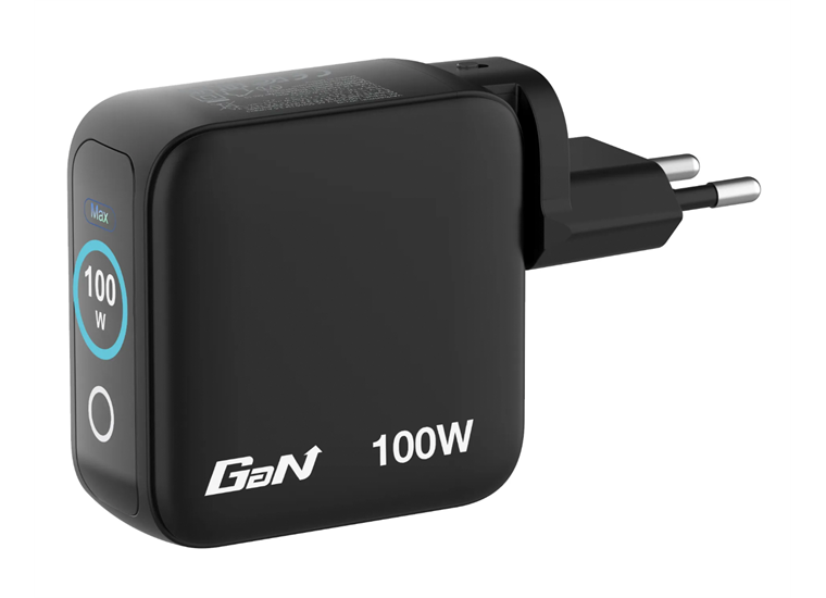 Verbatim Mini GaN Charger 100W Display