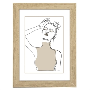 Hama Holzrahmen "Kopenhagen", Eiche, 30x40 cm