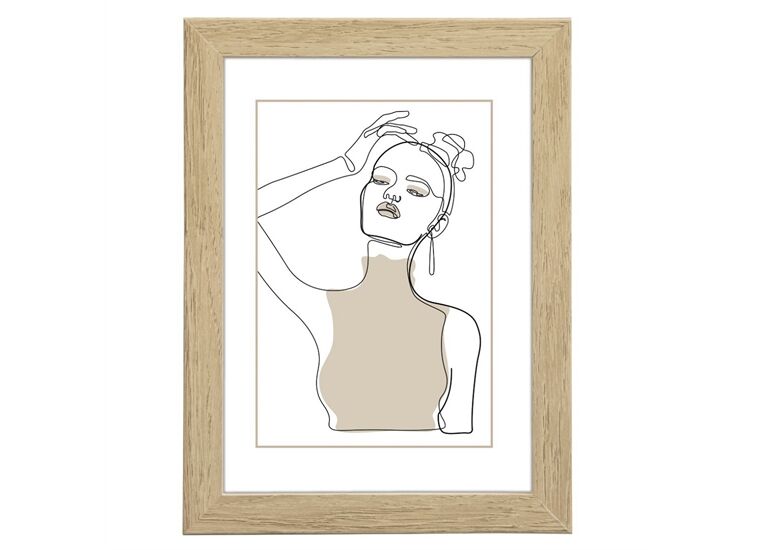 Hama Holzrahmen "Kopenhagen", Eiche, 50x70 cm