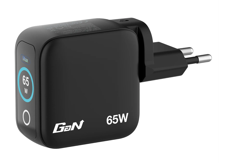 Verbatim Mini GaN Charger 65W Display