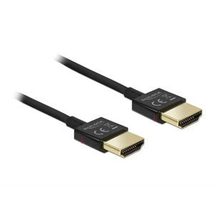 DeLock HDMI auf HDMI FlexInstall Kabel 4K Slim