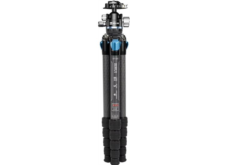 Sirui ST-125 + KS30 Carbon Dreibeinstativ mit Kugelkopf