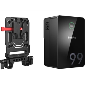 SmallRig Videokamera-Akku VB99 Pro mini Kit Platte + Stange