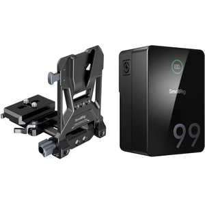 SmallRig Videokamera-Akku VB99 Pro Kit Platte + Stange