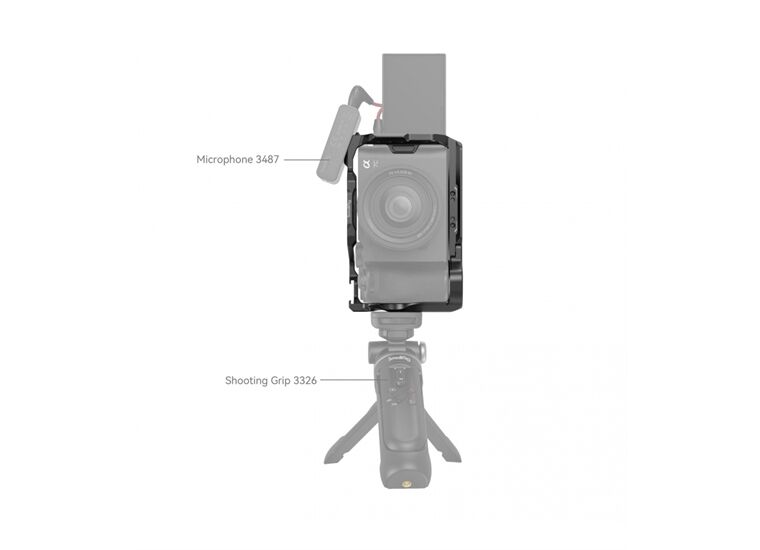 SmallRig Käfig 4422 Sony Alpha 7C II / Alpha 7CR Kit