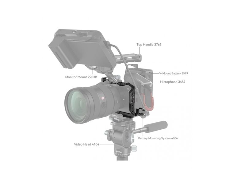 SmallRig Käfig 4422 Sony Alpha 7C II / Alpha 7CR Kit