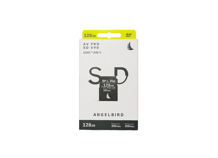 Angelbird SD AV PRO 128GB V90 Professional 300MB/S
