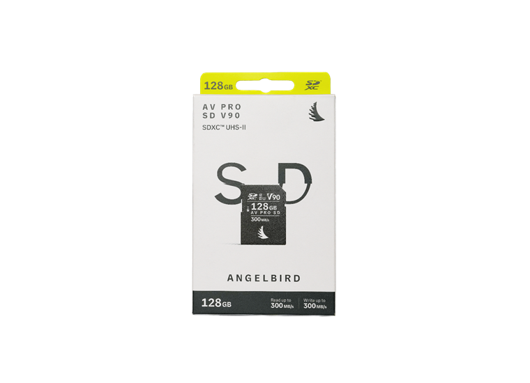 Angelbird SD AV PRO 128GB V90 Professional 300MB/S