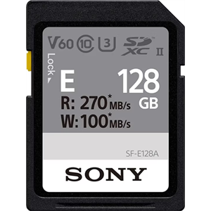Sony SF-E128 A/T  128GB SD-Card UHS-II 270/100MB/s
