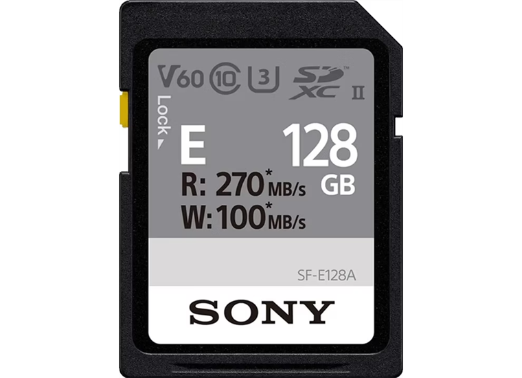 Sony SF-E128 A/T 128GB SD-Card UHS-II 270/100MB/s